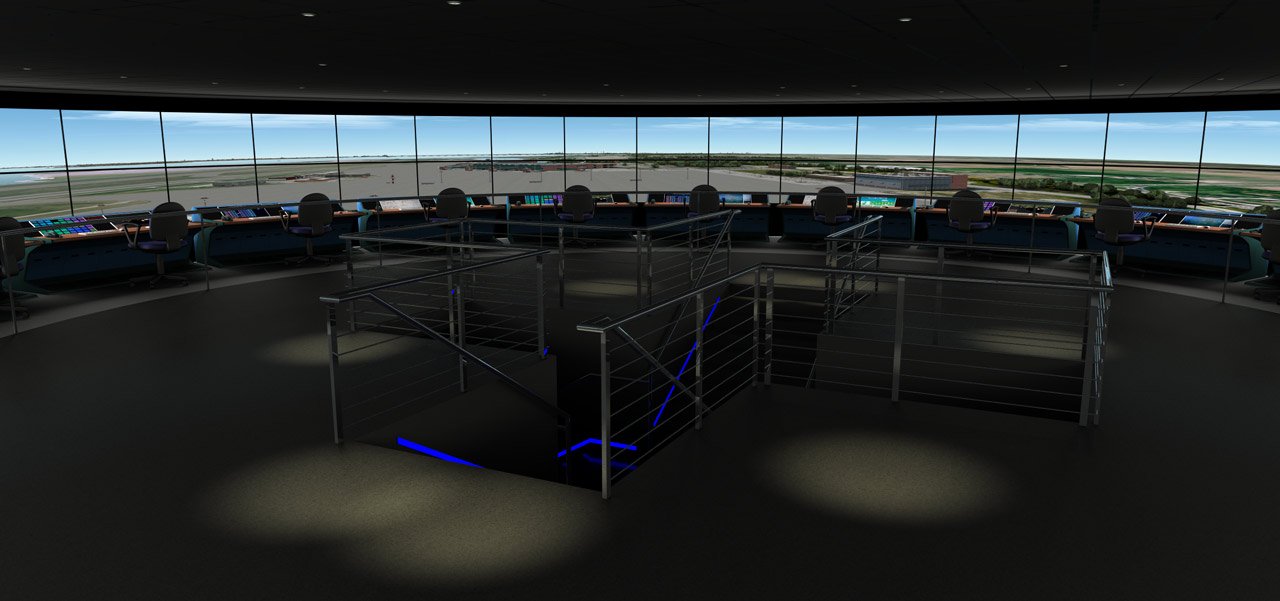 FSC news IAMS Interactive Airport Multiplatform Simulator Air Traffic Control Air Traffic Control stairs render